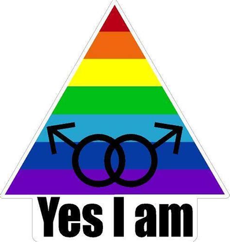 Gay Pride Yes I Am Male Reflective Or Matte Vinyl Sticker Decal