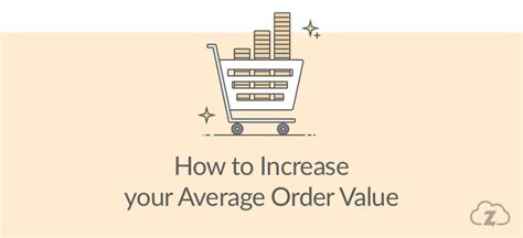 How To Increase Your Average Order Value