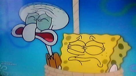 Spongebob Squarepants Squidward Crying