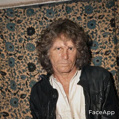 Old Jim Morrison The Doors Faceapp