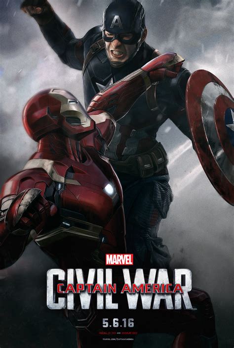 Iron man and captain america lead their own avengers' teams into a super hero civil war! CAPTAIN AMERICA: CIVIL WAR - Character Posters | Hollywood ...