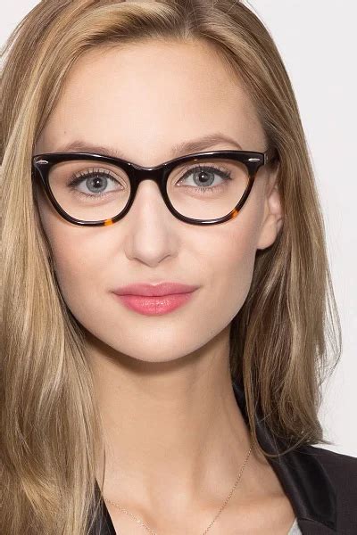 Ellie Cat Eye Gray Glasses For Women Eyebuydirect Glasses For Oval