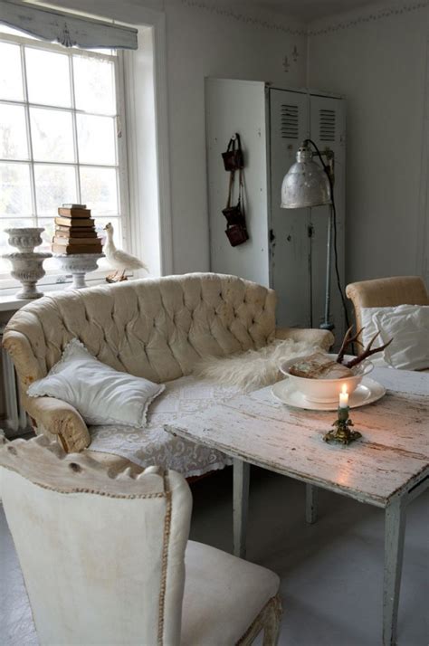 Hygge haus shabby chic küche esszimmer farbe wohnung gestalten möbel furniture esstisch esszimmer farben speisezimmereinrichtung küchenfarben. Shabby Chic Im Wohnzimmer - 55 Vintage Möbel Und Deko ...