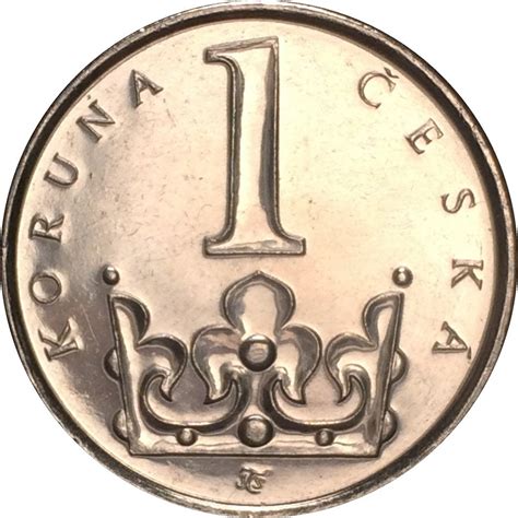 Czech Republic 1 Koruna Foreign Currency