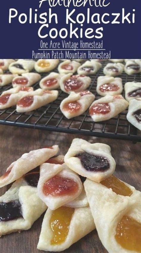 Try These Authentic Kolaczki A Polish Christmas Cookie Filled With