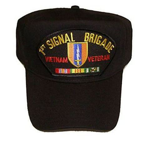 Us Army First 1st Signal Brigade Bde Vietnam Veteran Hat Cap W