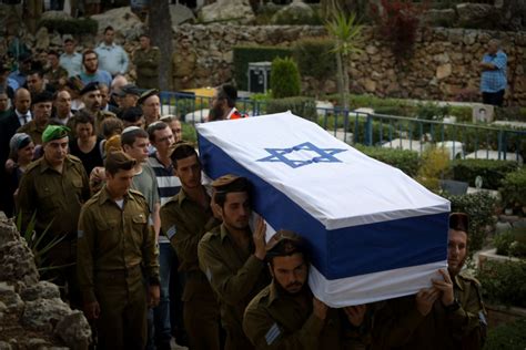 Hundreds Gather To Bury Israeli Soldier Killed In Car Ramming Attack