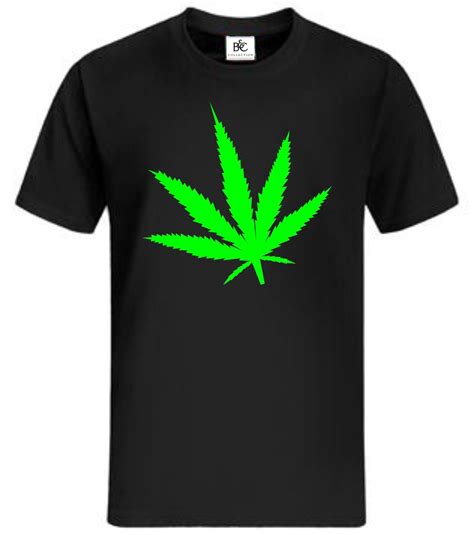 Marijuhana T Shirt Fun Shirt Kult T Shirt Hanfblatt Kiffer Fun Sprüche Symbol Ebay