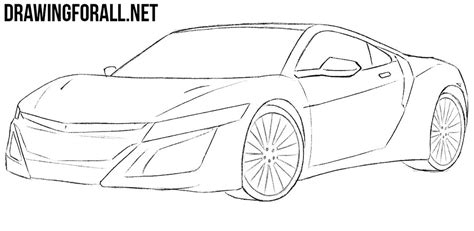 Https://tommynaija.com/draw/how To Draw A Acura Nsx Step By Step