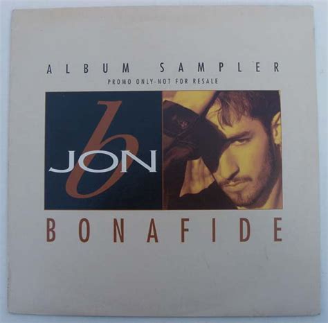 Jon B Bonafide Album Sampler 1995 Vinyl Discogs