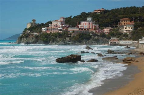 Best Beaches In Tuscany Castiglioncello Near Livorno Is A Gem Along