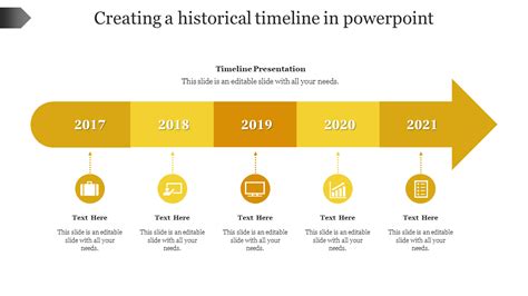 Creating A Historical Timeline In Powerpoint Template
