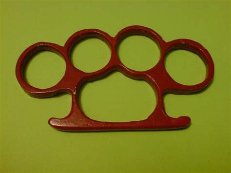 Weaponcollectors Knuckle Duster And Weapon Blog Home Made Thin