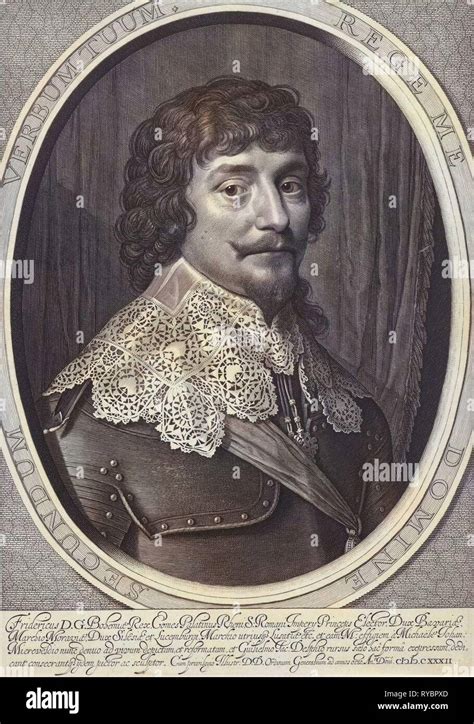 Portrait Of Frederick V Elector Palatine King Of Bohemia Willem