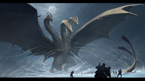 Check Out This Epic Godzilla King Of The Monsters Concept Art Movie