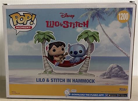 Lilo And Stitch In Hammock Disney Lilo And Stitch 2022 Funko Pop 1200 Hot