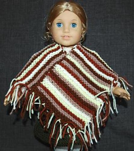 Ravelry American Girl Doll Easy Garter Stitch Poncho From Leftover