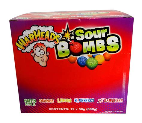 Warhead Extreme Sour Bombs Now Available To Buy Online At The