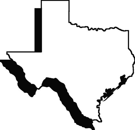 Texas State Coloring Page - ClipArt Best