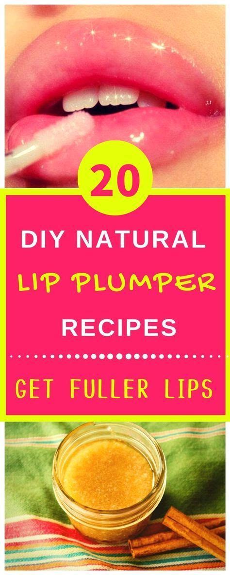 20 Natural Diy Lip Plumpers For Naturally Fuller And Bigger Lips Diy