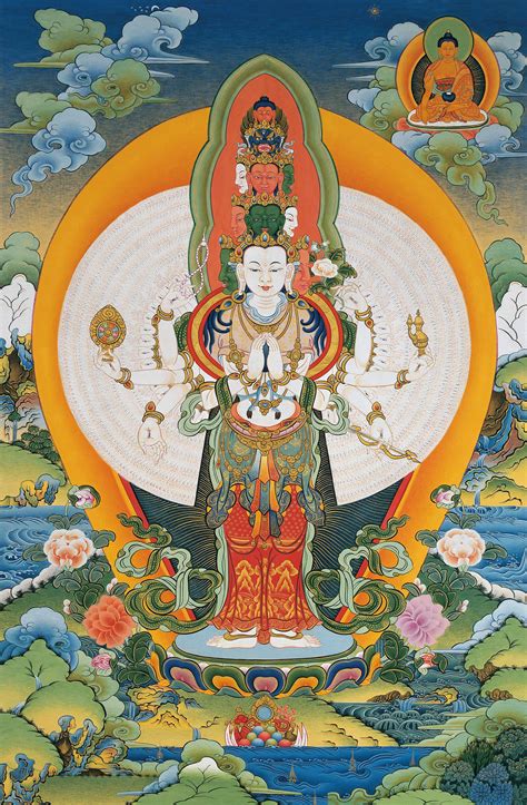 Thousand-armed Avalokiteshvara | Art of Thangka