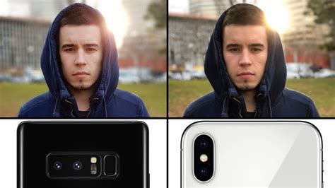 The samsung galaxy note 8 has 6gb ram. Camera comparison: Apple's iPhone X vs. Samsung's Galaxy ...