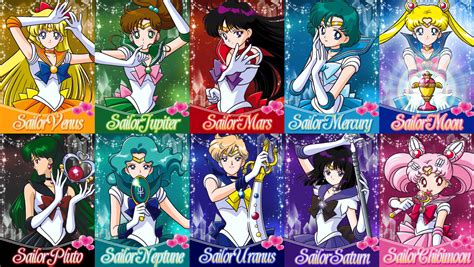 All Sailor Senshi Sailor Moon Character Sailor Moon Girls Sailor