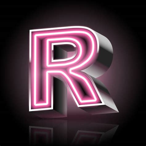 Neon Alphabet Letter R Illustrations Royalty Free Vector Graphics And Clip Art Istock
