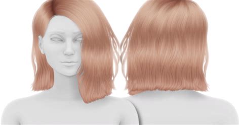 Sims 4 Ccs The Best Anne Hair Mesh Edit By Simpliciaty Cc