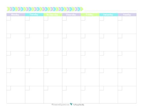Blank Calendar Monday To Sunday Example Calendar Printable