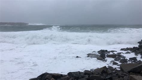 Huge Waves On Maine Coast 22720 Youtube