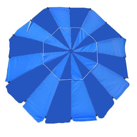 Freeport Park 8 Ft Platinum Heavy Duty Beach Umbrella With Reinforced