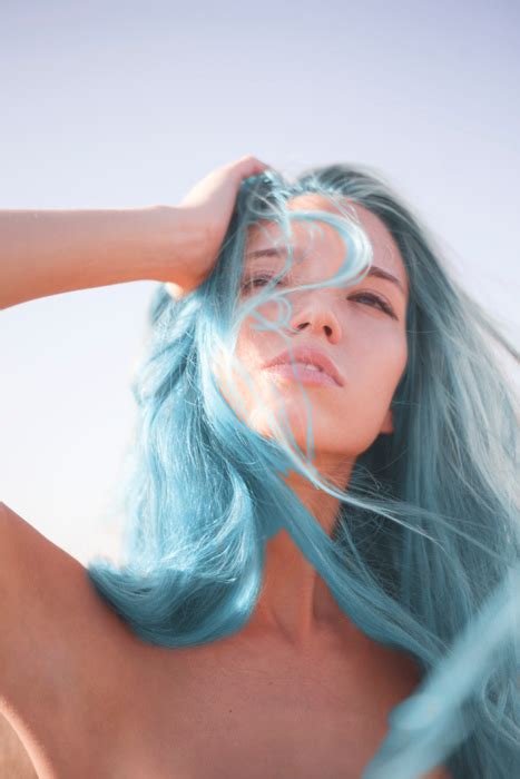 Cyan Girl Hair Beauty Beautiful Hair Hair Inspiration