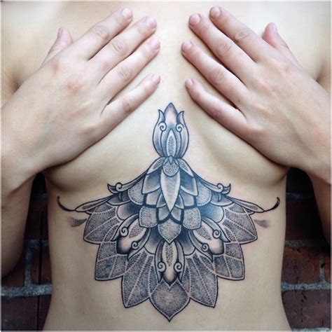 Simple and sneaky banana tattoo by noemesys. 37 Beautiful Under Breast Tattoo Designs