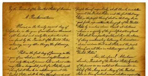 It's up to you to make all financial decisions and take care of yourself. Panel discussion will explore Emancipation Proclamation's ...