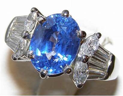 Sapphire Ring Platinum Ceylon Diamond Agl Ctw