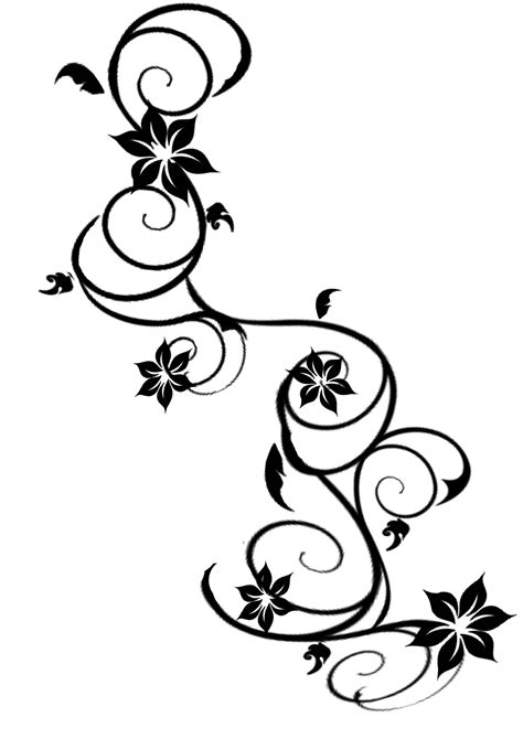 Rose Vine Drawing Free Download On Clipartmag