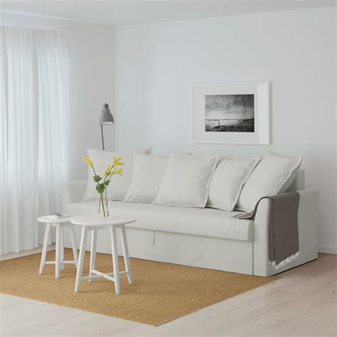 Découvrez notre vaste choix de canapés pour un salon design et confortable. HOLMSUND Canapé-lit - Orrsta gris-blanc clair - IKEA