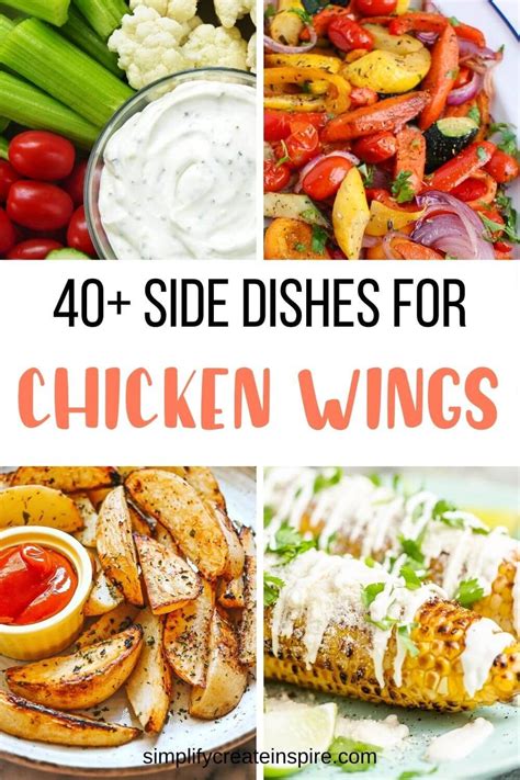 50 Easy Sides For Chicken Wings What To Serve With Wings Chicken