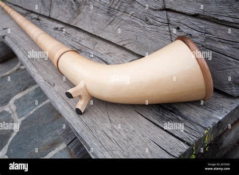 Music Wood Horn Switzerland Traditional Alphorn Measure Instrument