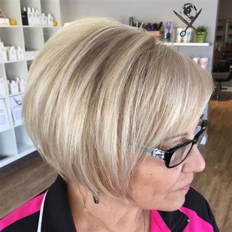 It's really easy to style them at home; 90 Classy and Simple Short Hairstyles for Women over 50 | Short hairstyles for women, Ash blonde ...