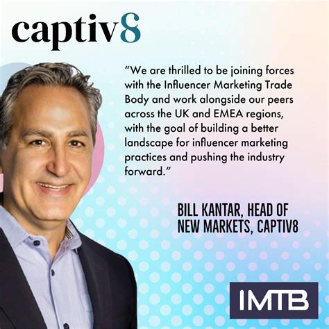 Captiv8 Joins The Imtb Influencer Marketing Trade Body