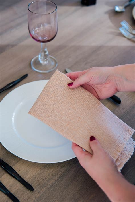 Reception Place Setting Inspiration 6 Napkin Ideas For Your Wedding