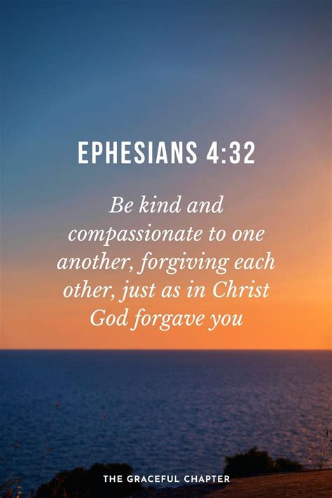 Be Kind And Compassionate To One Another Forgiving Each Other Just As