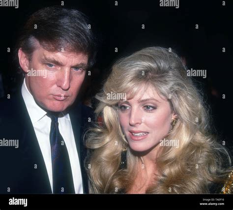 Celeb Marla Maples Donald Trump Hi Res Stock Photography And Images Alamy