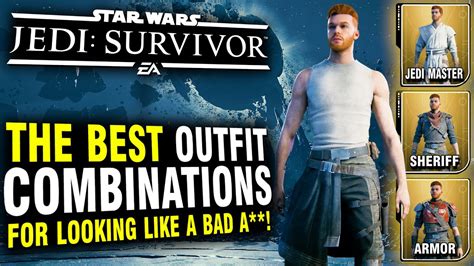 Star Wars Jedi Survivor Fashion These Are The BEST Outfit Combinations In The Game YouTube