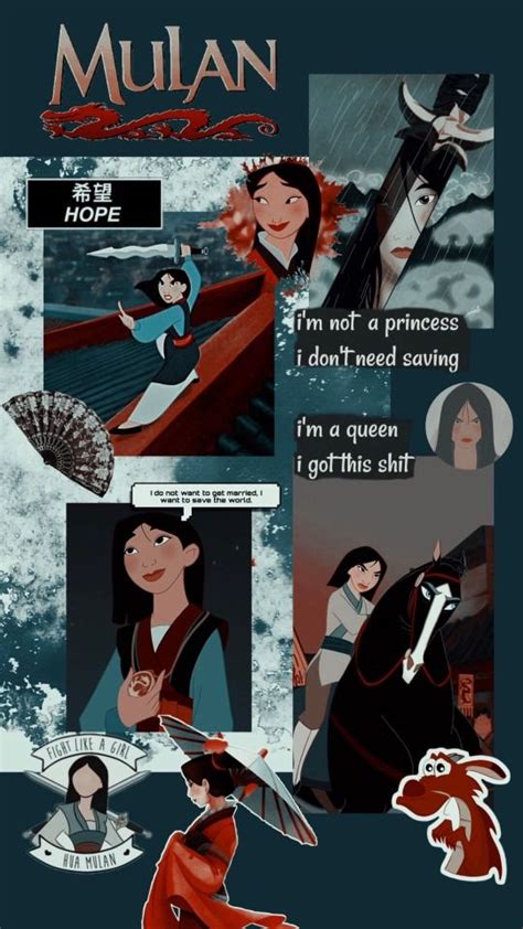 Mulan Lockscreens Disney Characters Wallpaper Disney Collage Disney