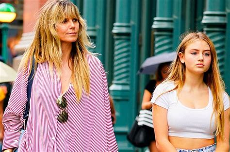 photos heidi klum s 16 year old daughter wants to follow in her model footsteps life