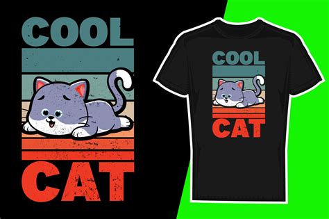 Cool Cat Graphic By Design Factory · Creative Fabrica
