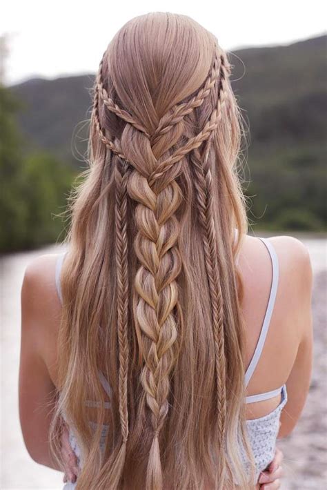 Long Hairstyles For Prom Braids